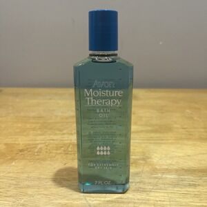 Avon Moisture Therapy Bath Oil 7oz For Extremely Dry Skin NEW NOS Vintage 1990